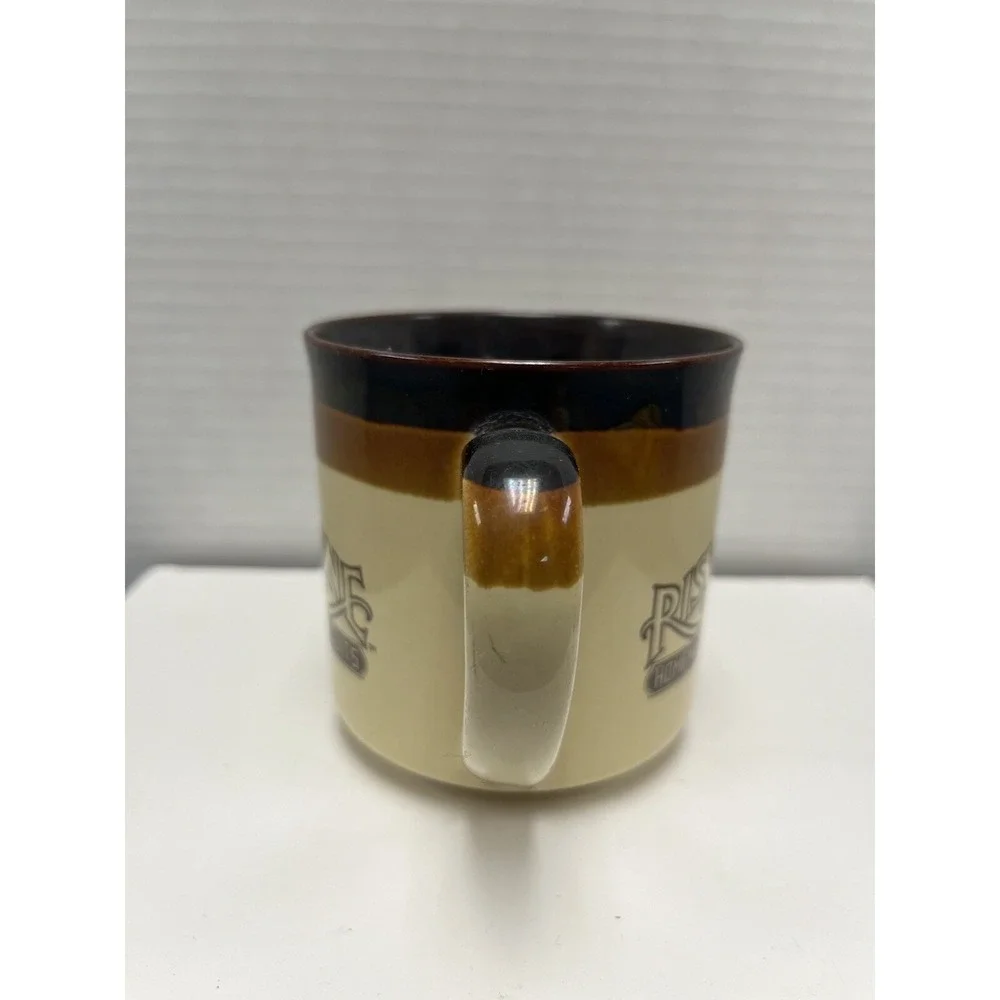 Vintage 1986 Hardee's Rise and‎ Shine Homemade Biscuits Coffee Cup